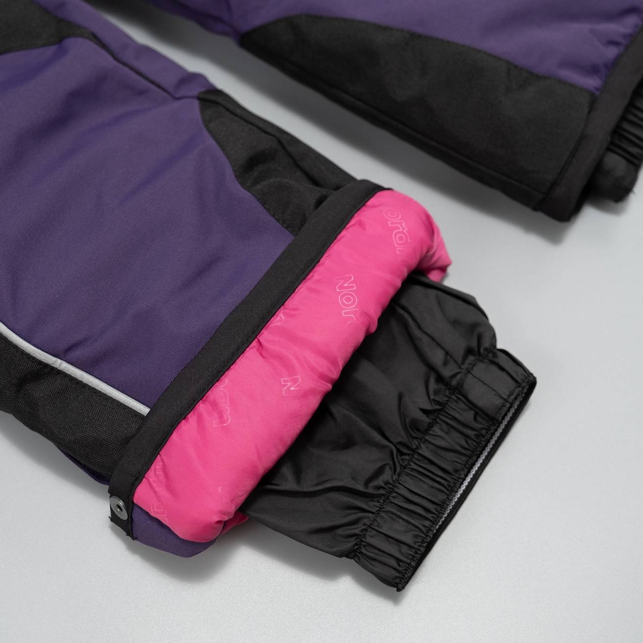 Полукомбинезон детский Nordman Wear сиреневый/черный - фото 9