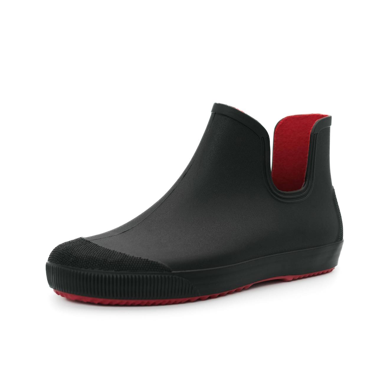 Ботинки Nordman Beat  без эластичных вставок,цвет черный с красной подошвой - фото 3