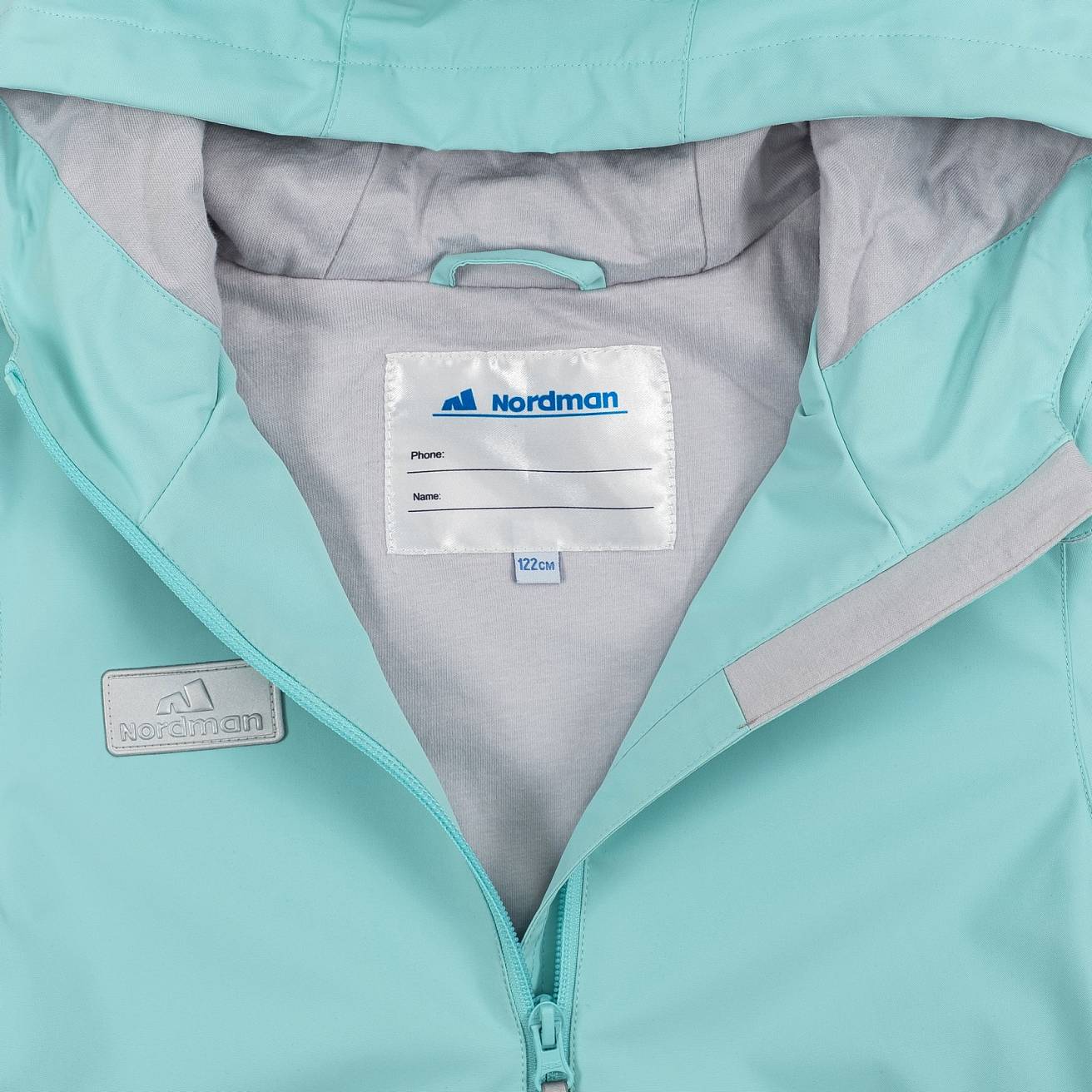 Nordman Wear куртка-ветровка без утеплителя мятная - фото 7