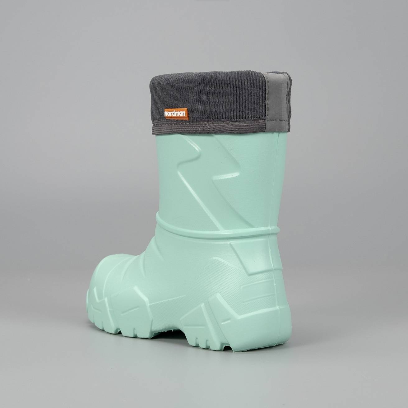 Nordman Kids Сапоги из ЭВА, ут, с манж из вельвета, Мятн - фото 5