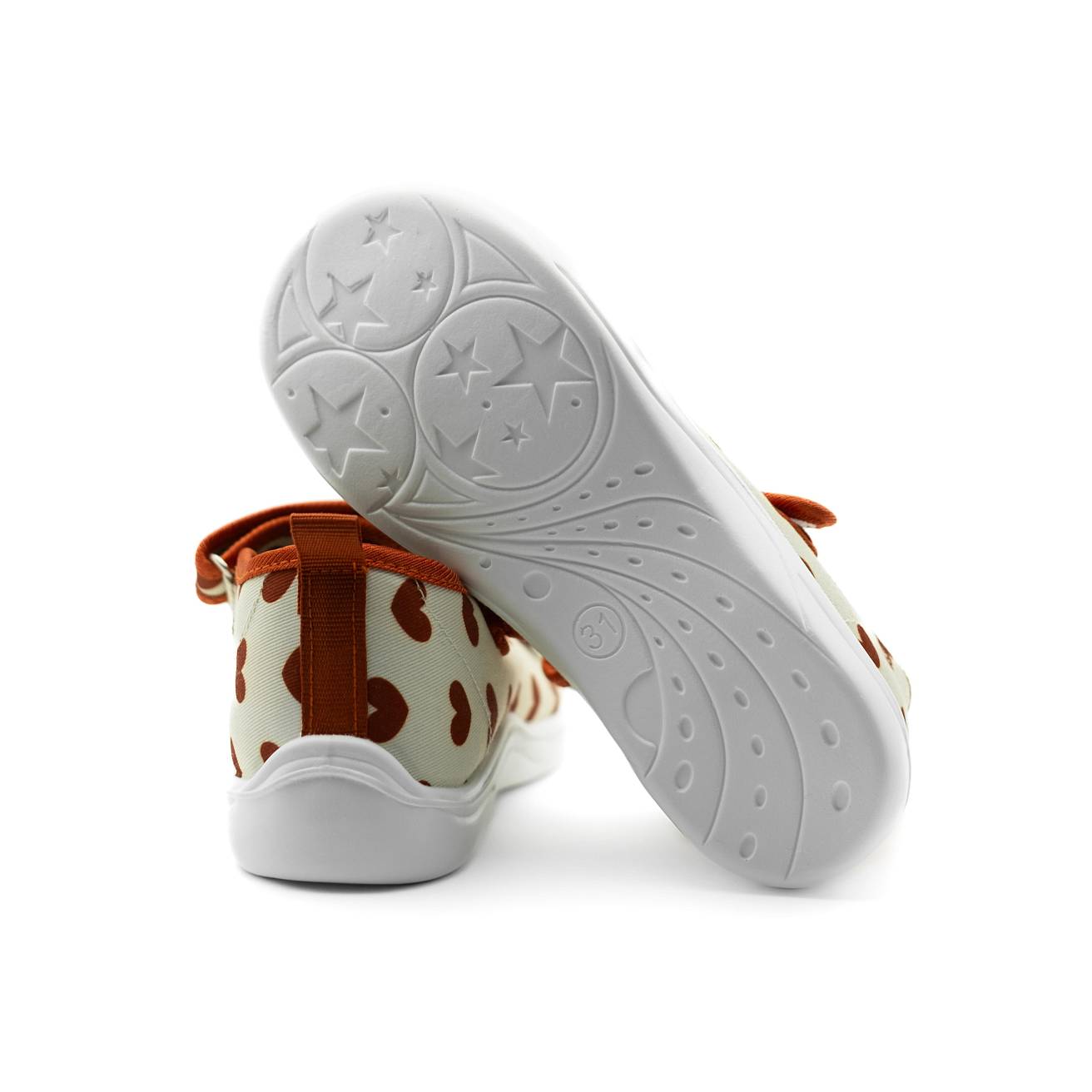 Тапочки детские Nordman Stars белые - фото 7