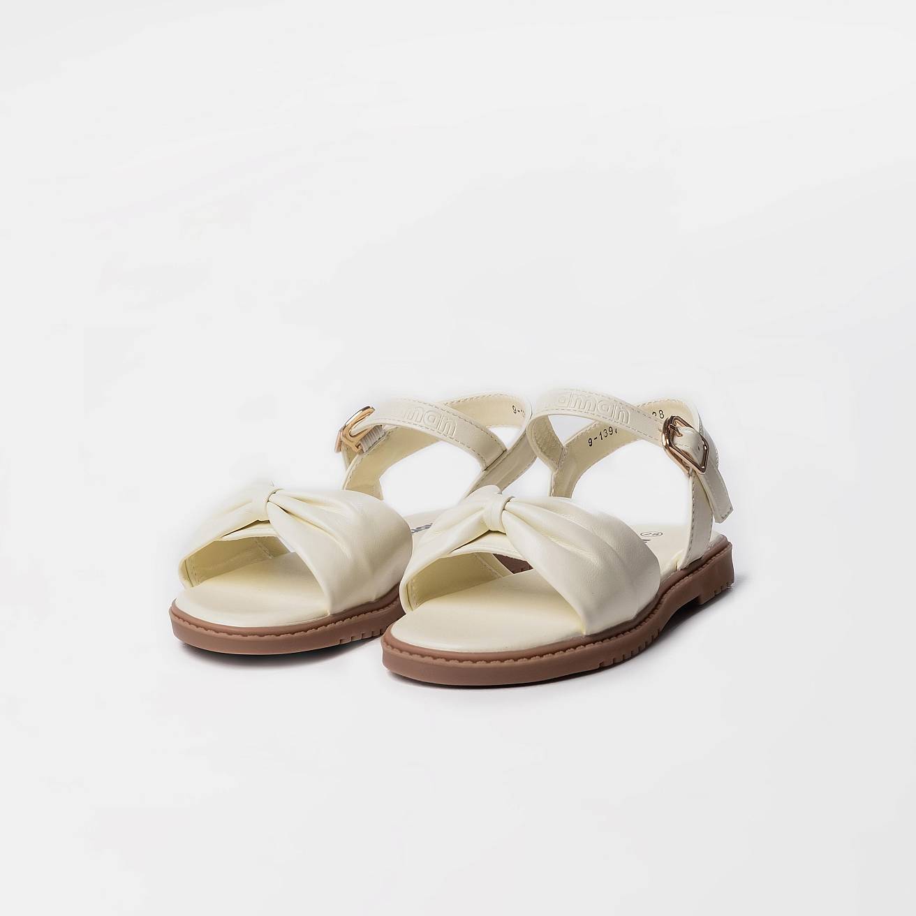 Босоножки детские летние жёлтые - фото 3