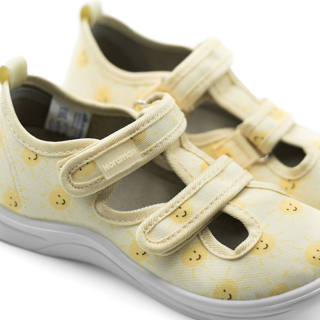 Тапочки детские Nordman Stars  нежно-желтые - фото 2