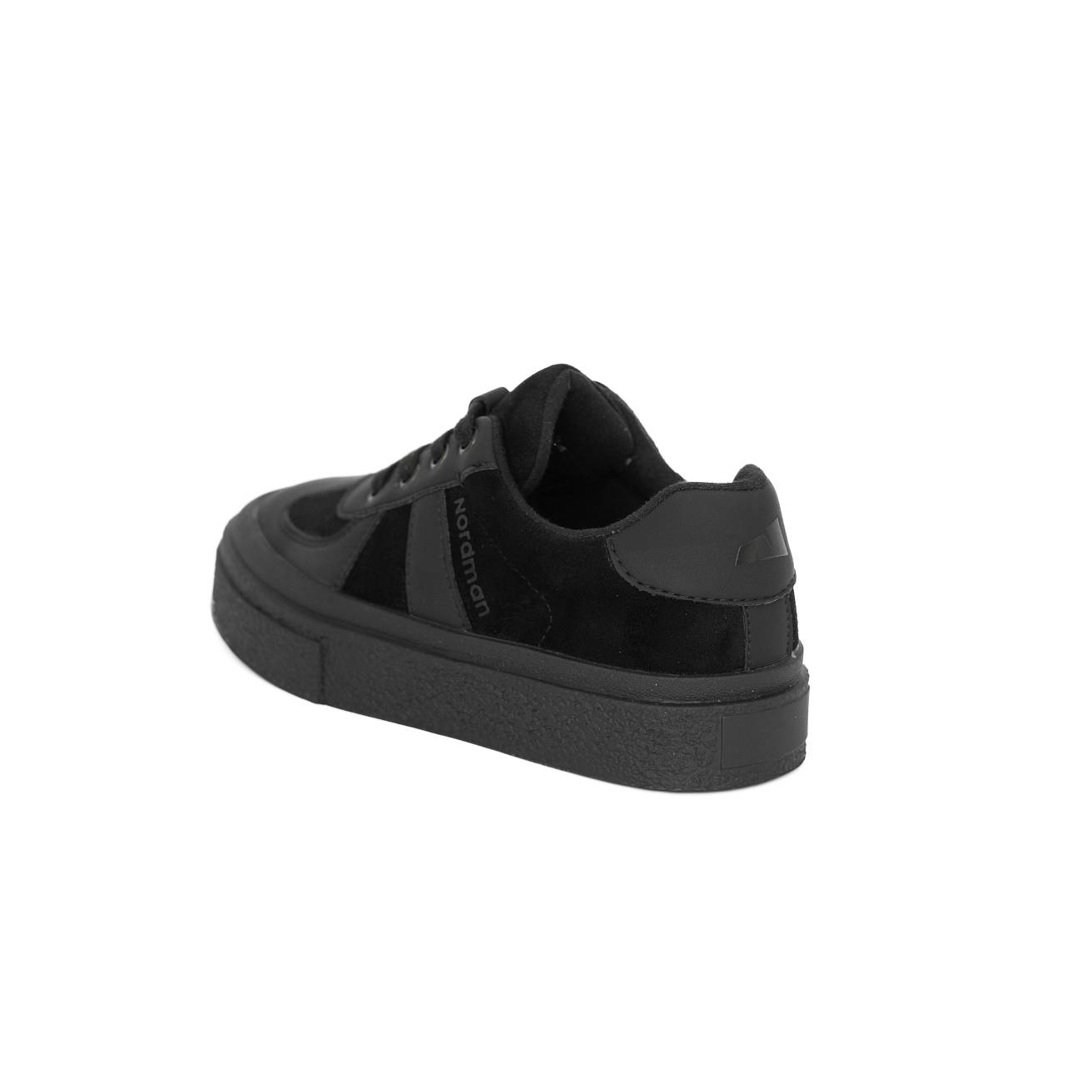 Кеды Nordman черные на шнурках цвет черный - фото 5