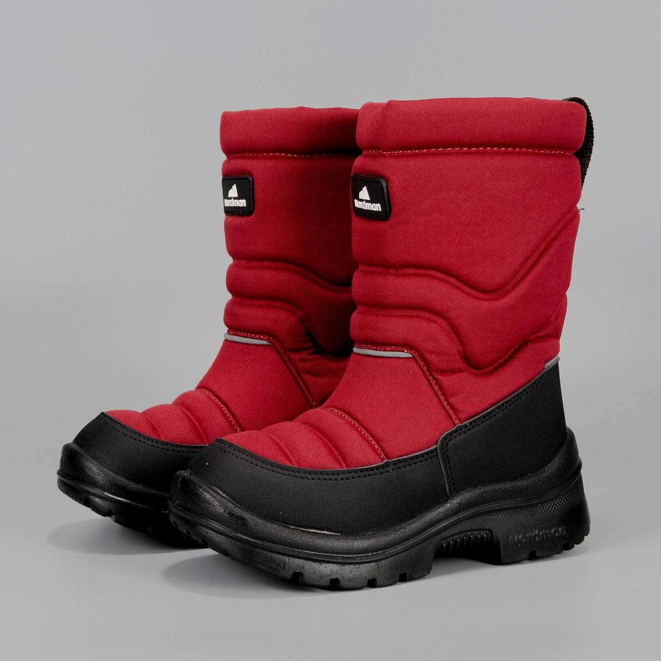Зимние детские сапоги Nordman Lumi бордовые - фото 2
