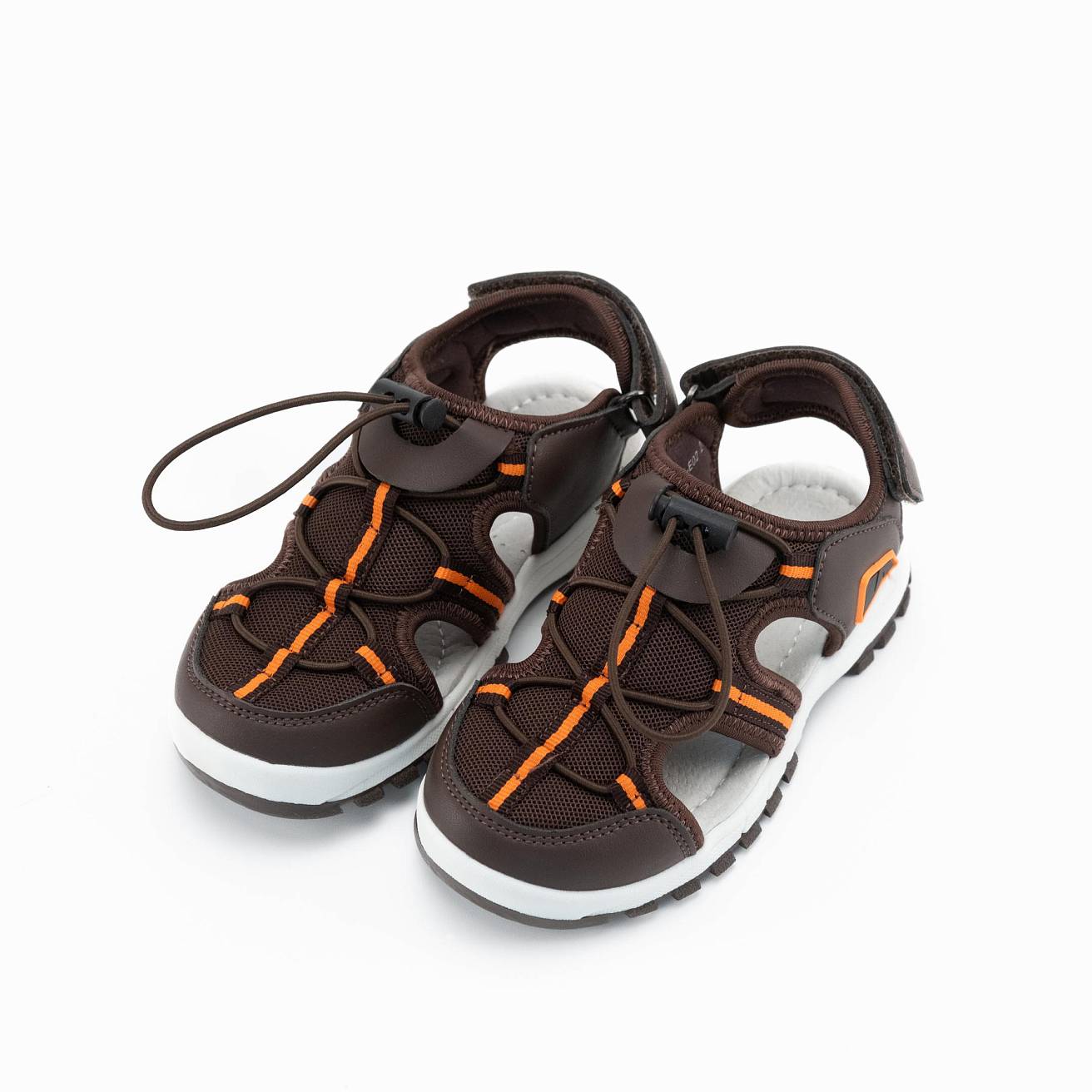 Сандалики детские Nordman Boom цвет коричневый - фото 2