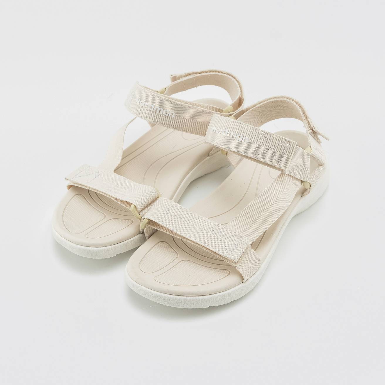 Nordman сандалии женские летние светло-бежевые - фото 3