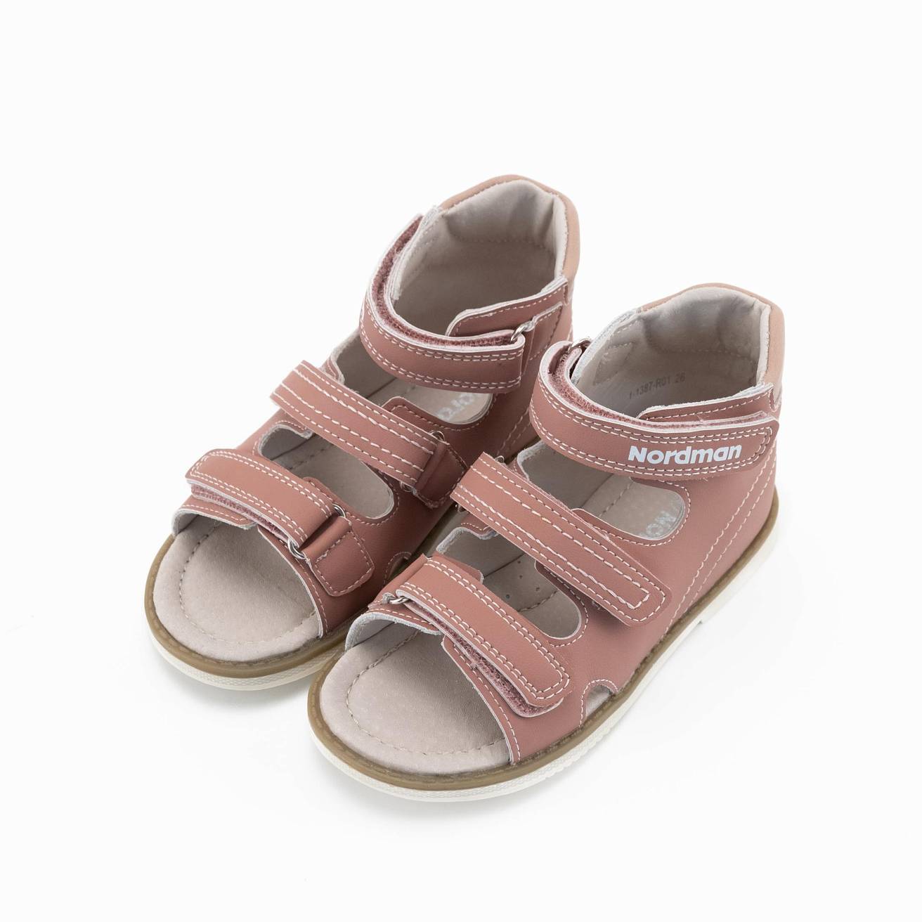 Сандалики детские Nordman Boom цвет розовый - фото 2