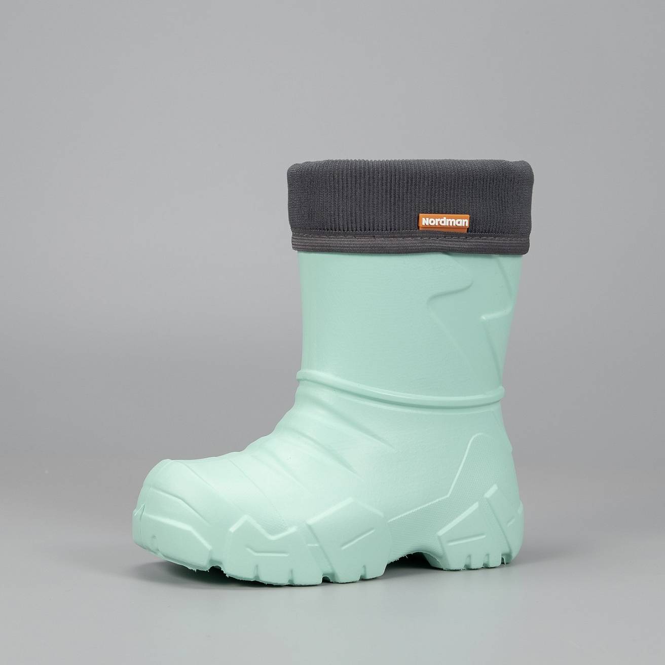 Nordman Kids Сапоги из ЭВА, ут, с манж из вельвета, Мятн - фото 3