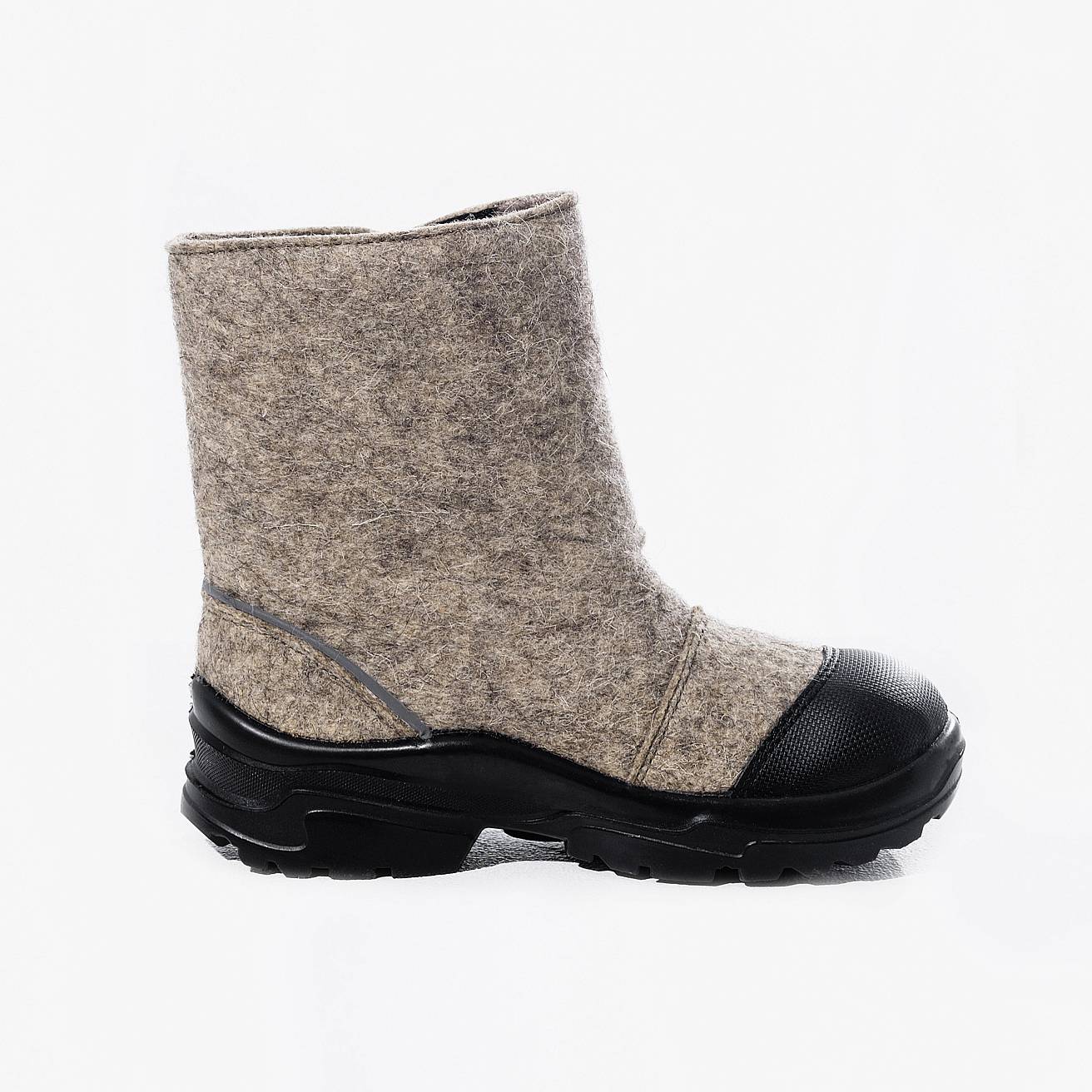 Валенки Nordman на липучке тёмно-серые - фото 3