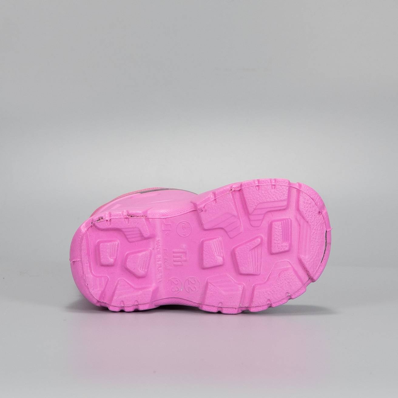 Сапоги Nordman Kids из ЭВА с вшитым меховым вкладышем розовые - фото 6