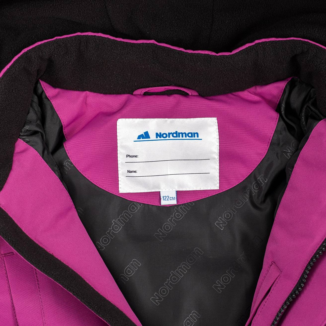 Nordman Wear куртка-парка утеплённая пурпурная - фото 10