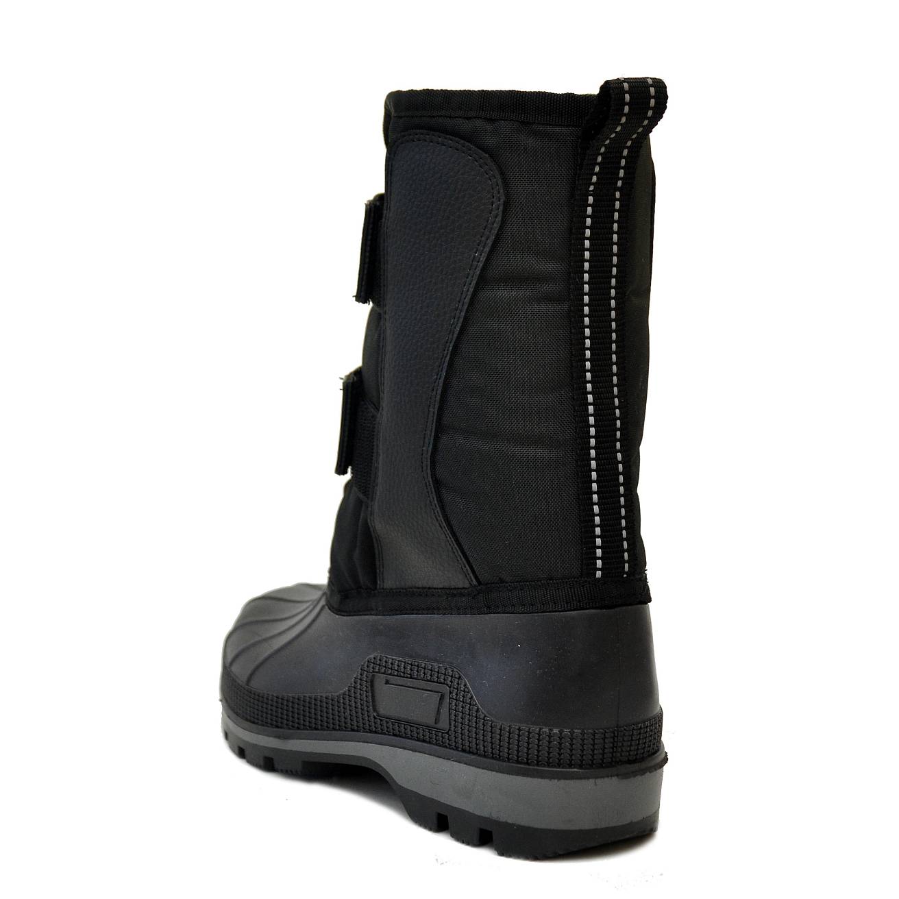 Сноубутсы Nordman Kraft  утепленные из ТЭП на липучках черные - фото 6