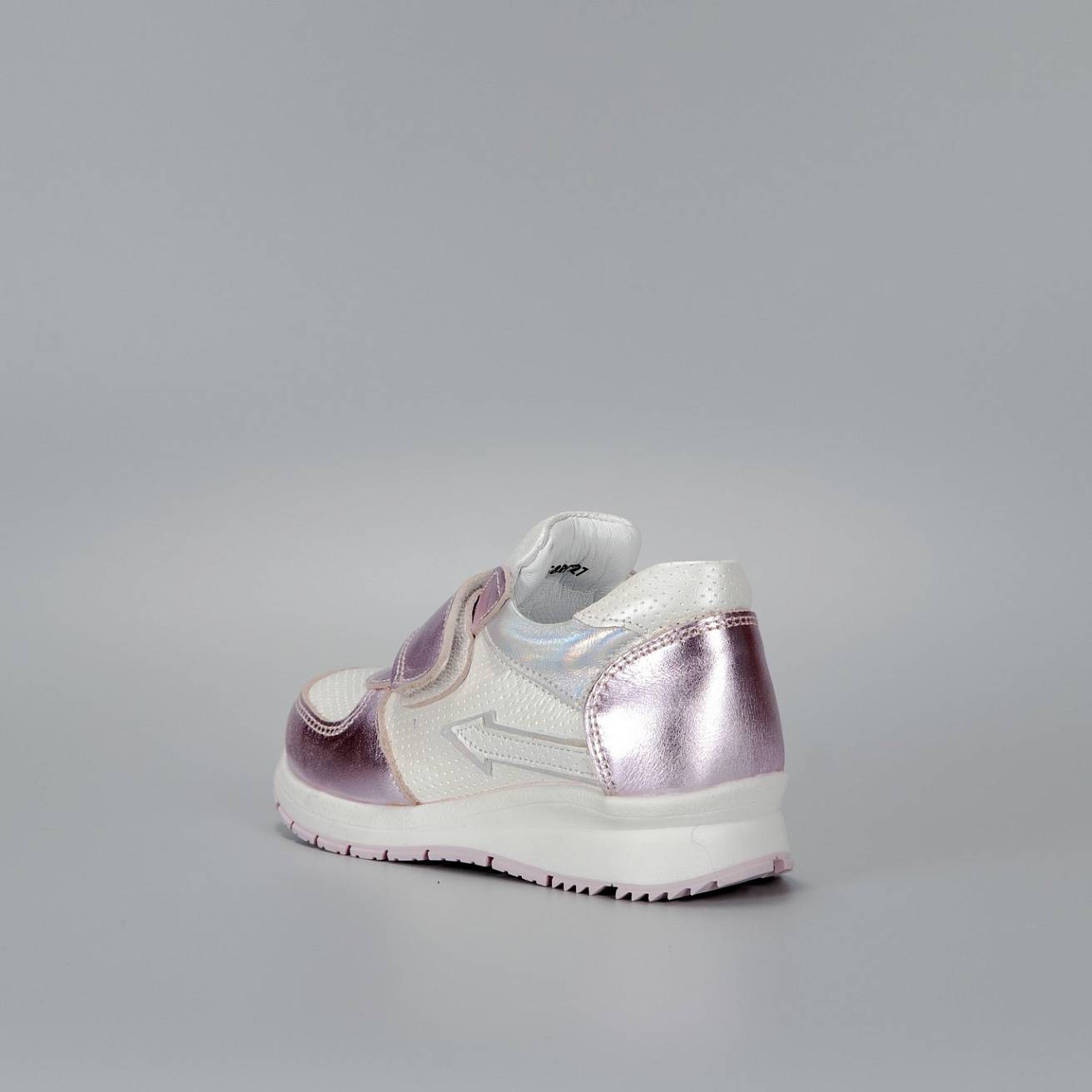 Кожаные кроссовки Nordman Groove розовые - фото 4