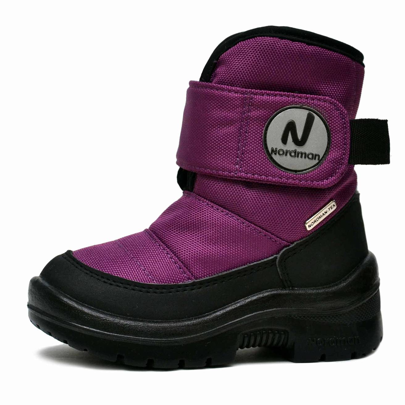 Зимние детские сапоги Nordman Next фиолетовые - фото 3