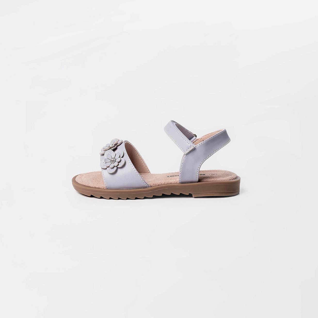 Босоножки детские летние лиловые - фото 6