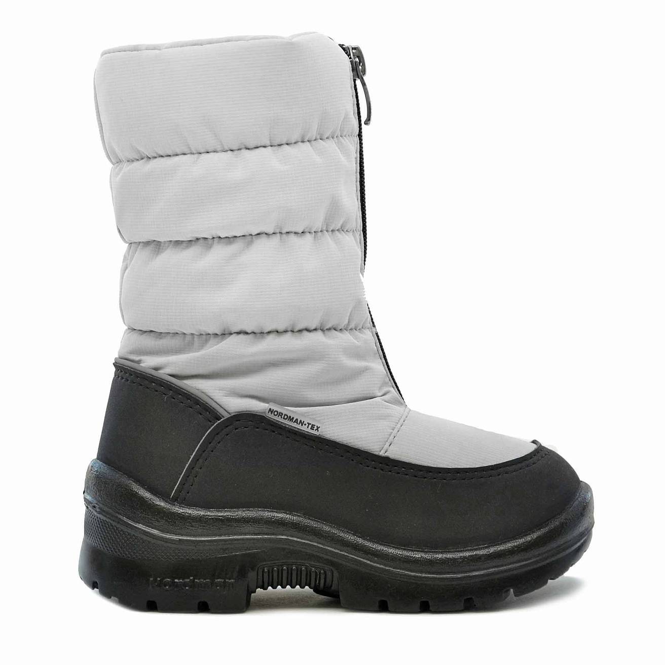 Сапоги Nordman Gloss с мембраной светло-серые - фото 3