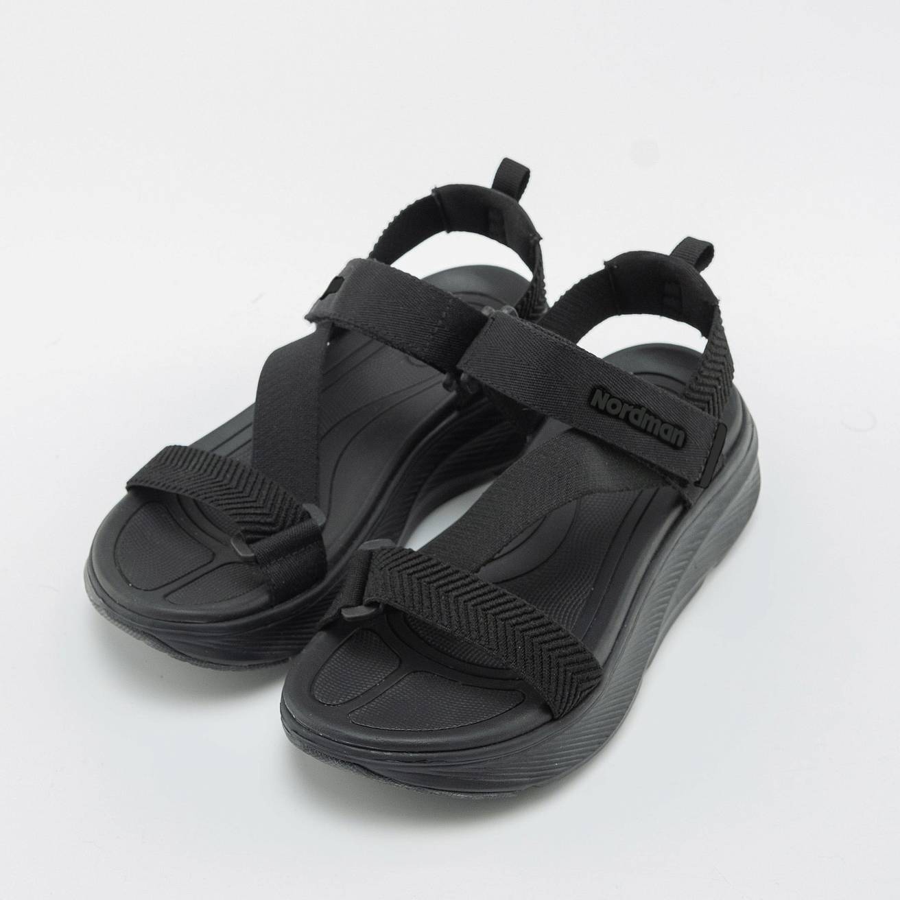 Nordman сандалии женские летние чёрные - фото 3