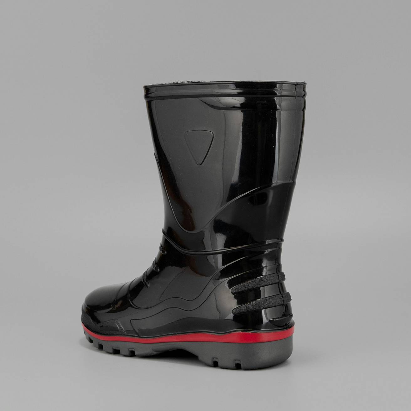 Nordman Step сапоги школьные из ПВХ, черные - фото 2