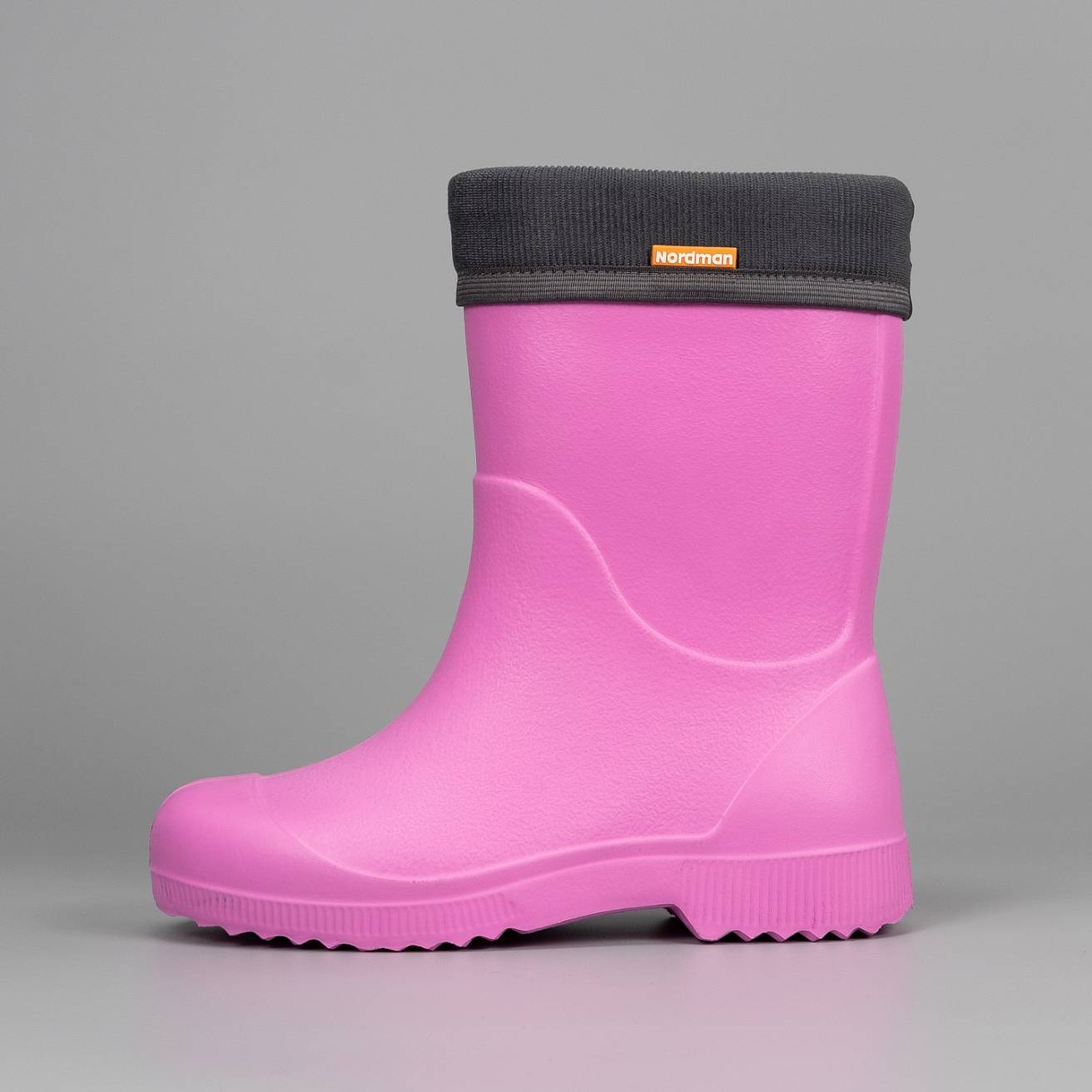 Сапоги детские Nordman Jet со съемным флисовым утеплителем розовые - фото 4