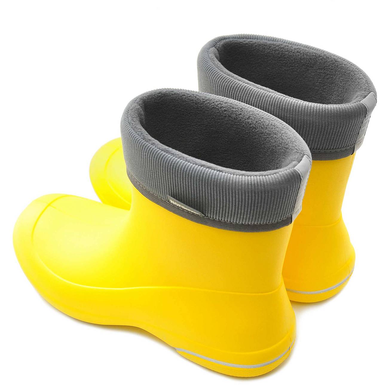 Женские сапоги Nordman Kleo из ЭВА с флисовым утеплителем  желтые с серым - фото 6