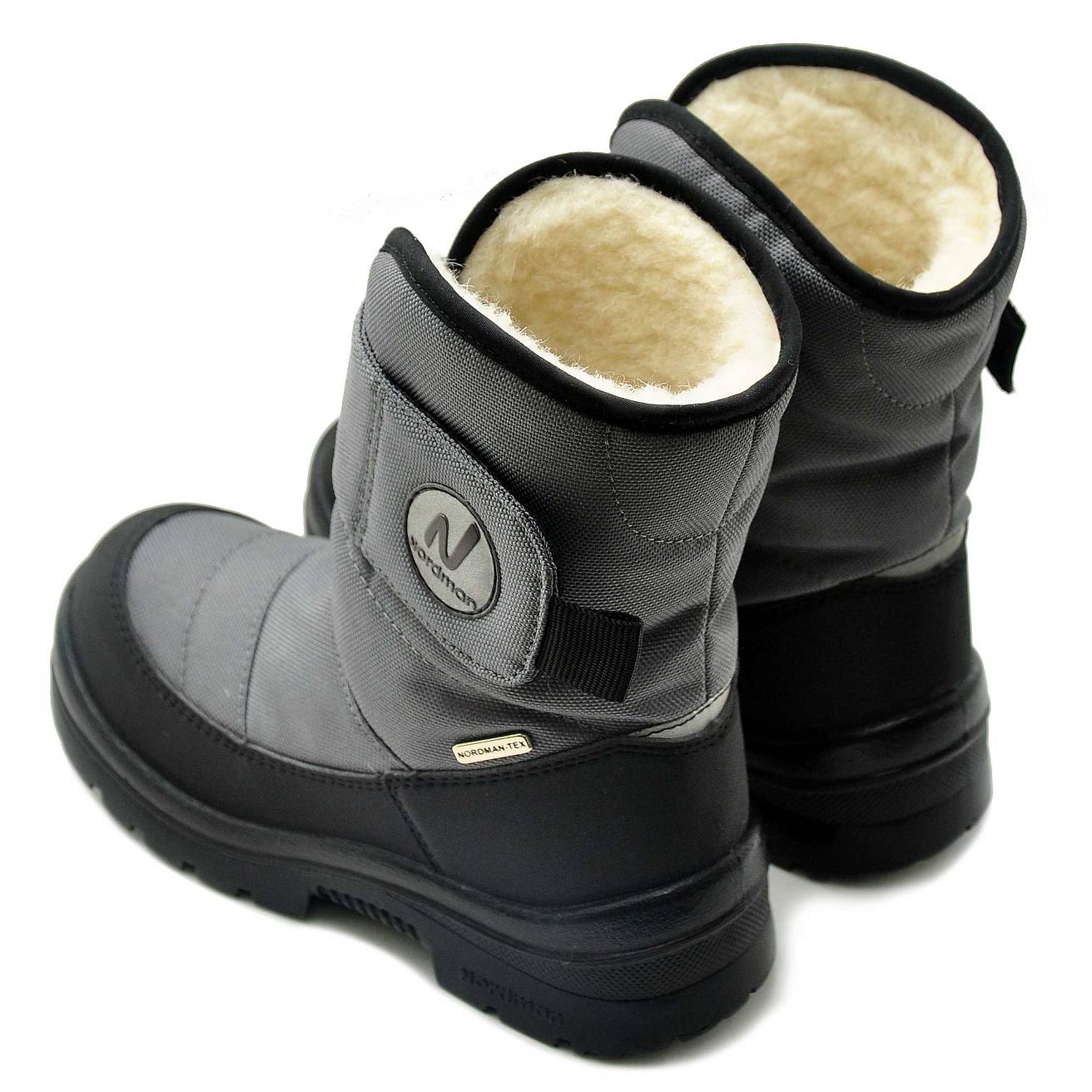 Зимние детские сапоги Nordman Next серые - фото 7