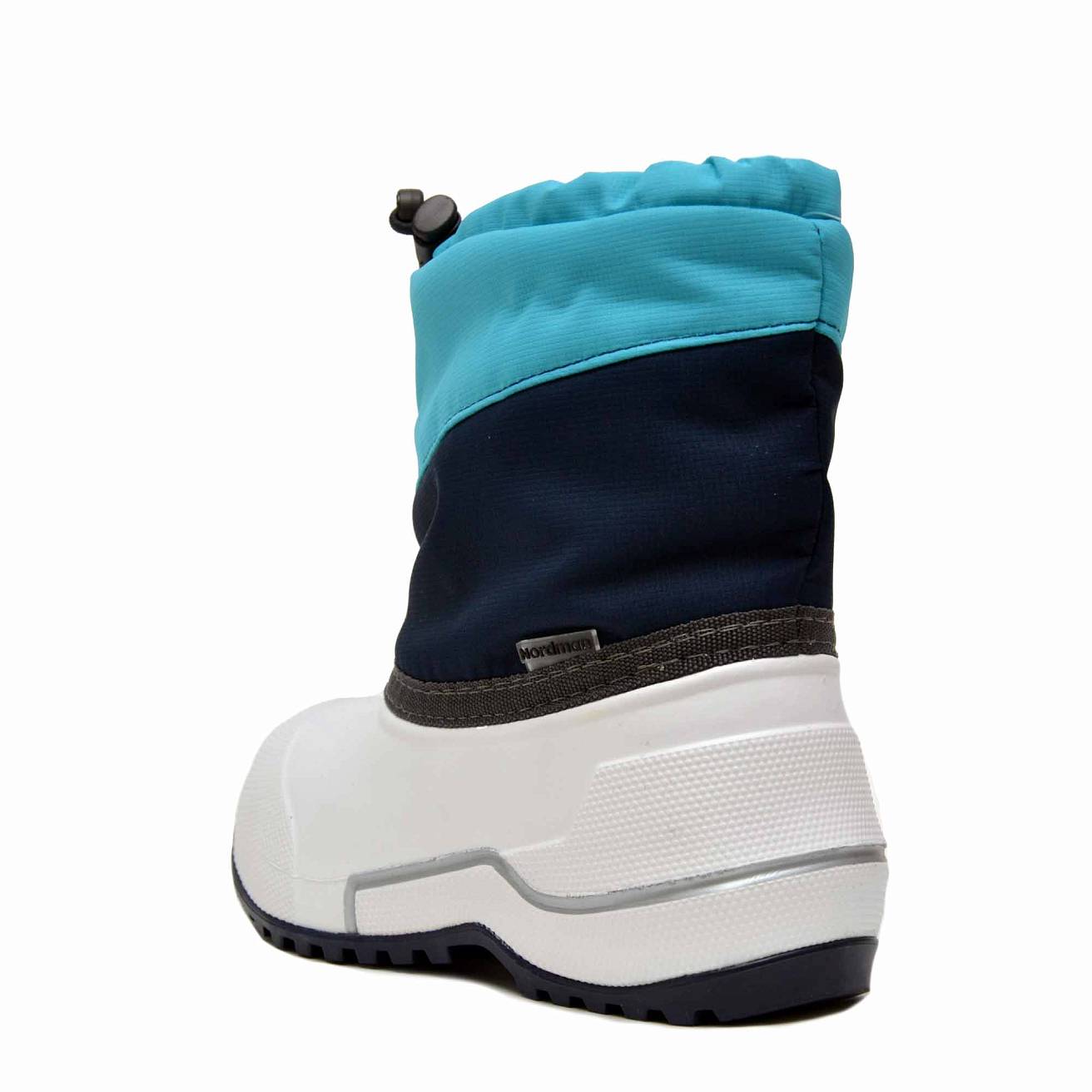 Сноубутсы Nordman Cross из ЭВА+ТЭП темно-синий/бирюзовый - фото 4