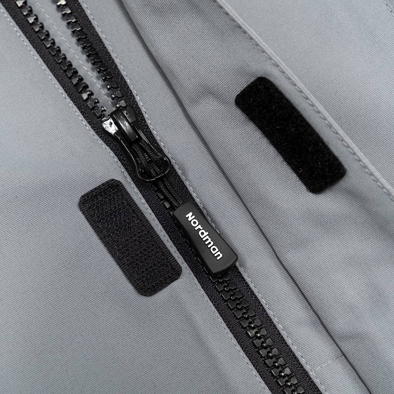 Nordman Wear куртка-парка утеплённая серая - фото 8