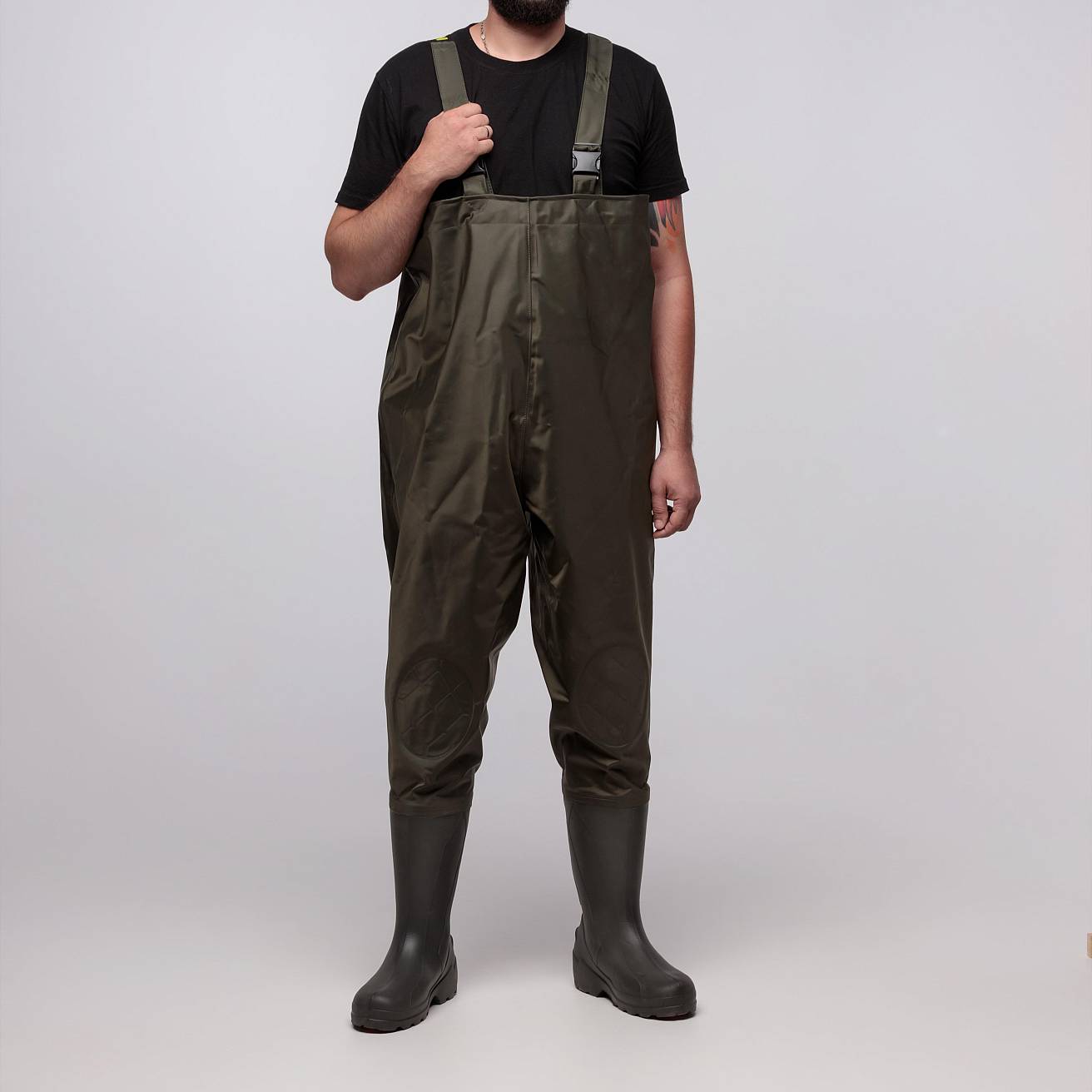 Вейдерсы Nordman Expert из нейлона олива - фото 4