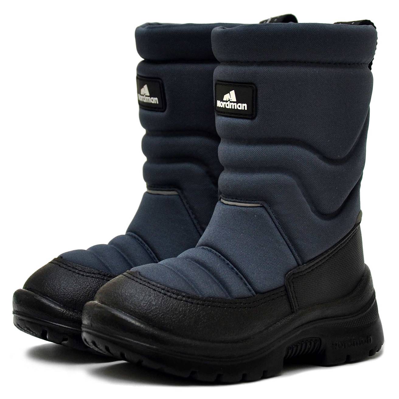 Зимние детские сапоги Nordman Lumi темно-серые - фото 2