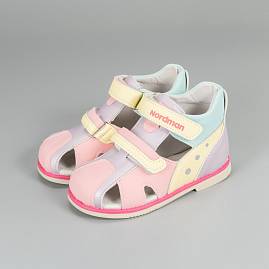 Фото Сандалики детские Nordman Boom Розово-сиреневый