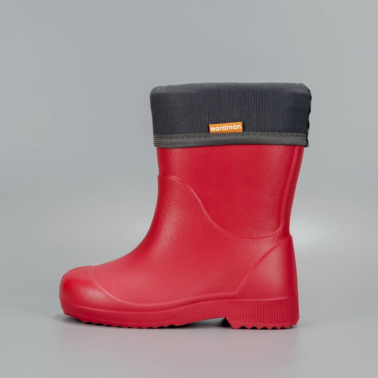 Сапоги детские Nordman Jet со съемным флисовым утеплителем красные - фото 4