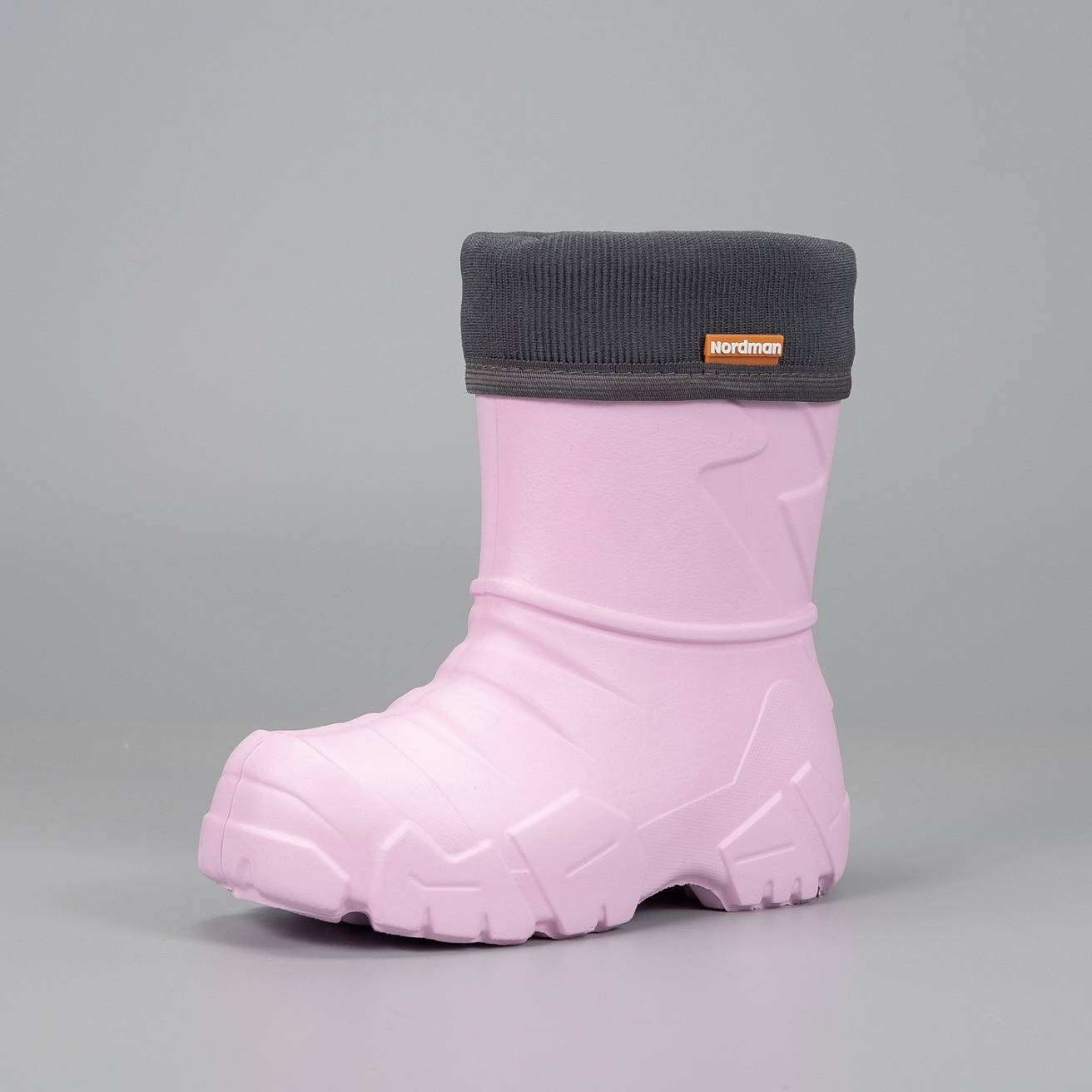 Сапоги детские Nordman Kids со съемным флисовым утеплителем Нежно-розовый - фото 3