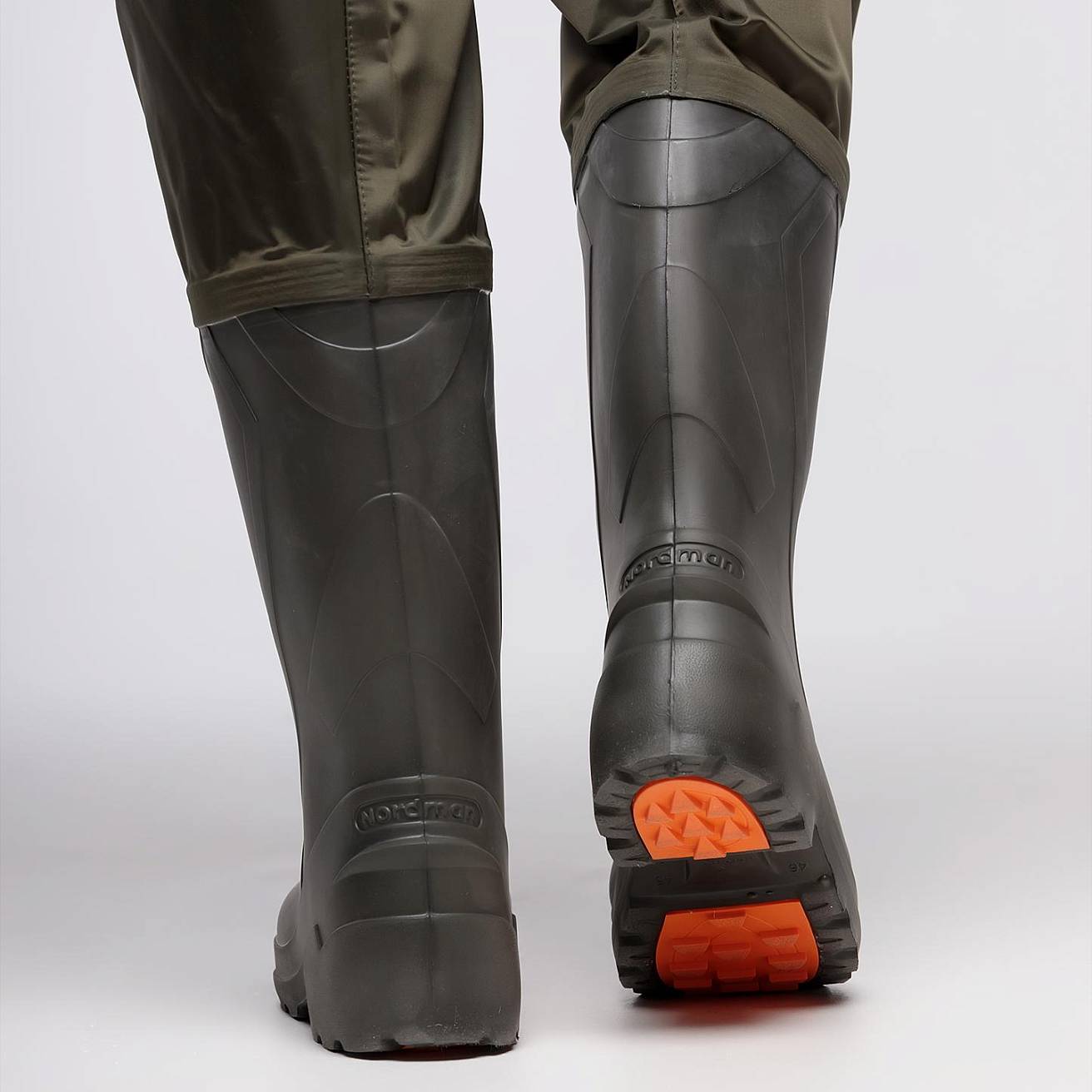Вейдерсы Nordman Expert из нейлона олива - фото 3