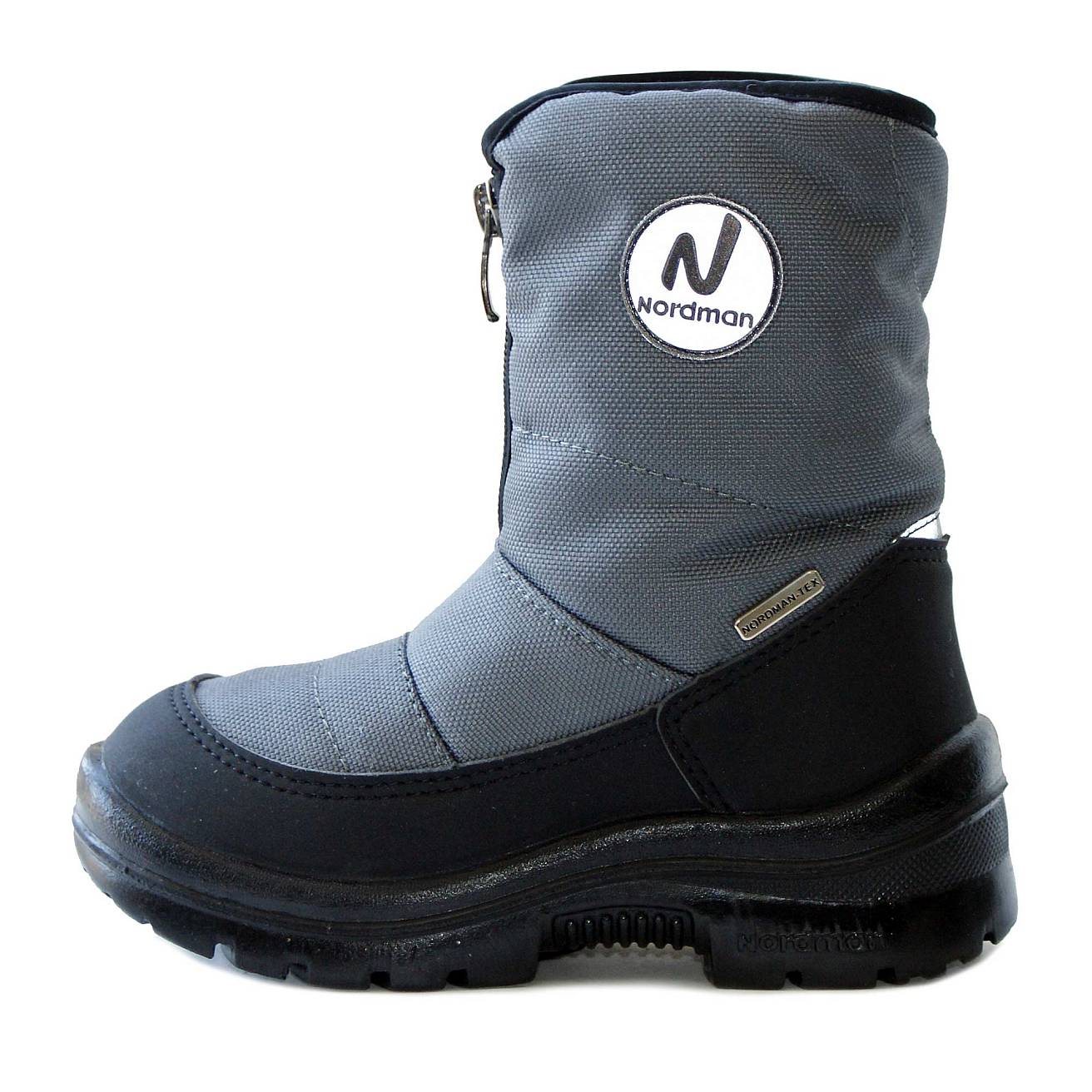 Зимние детские сапоги Nordman Next серые - фото 3