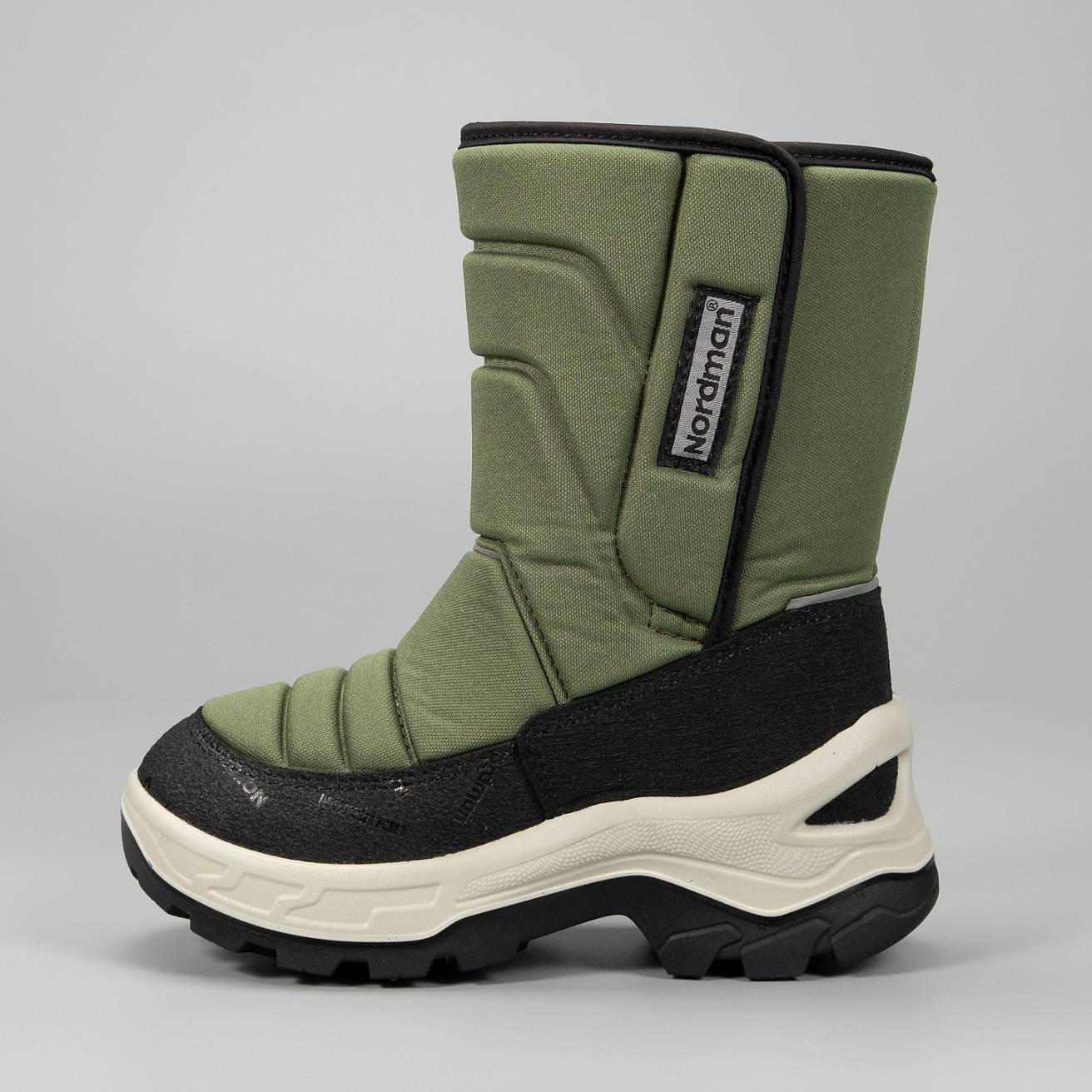Зимние детские сапоги Nordman Lumi 2.0 хаки - фото 3