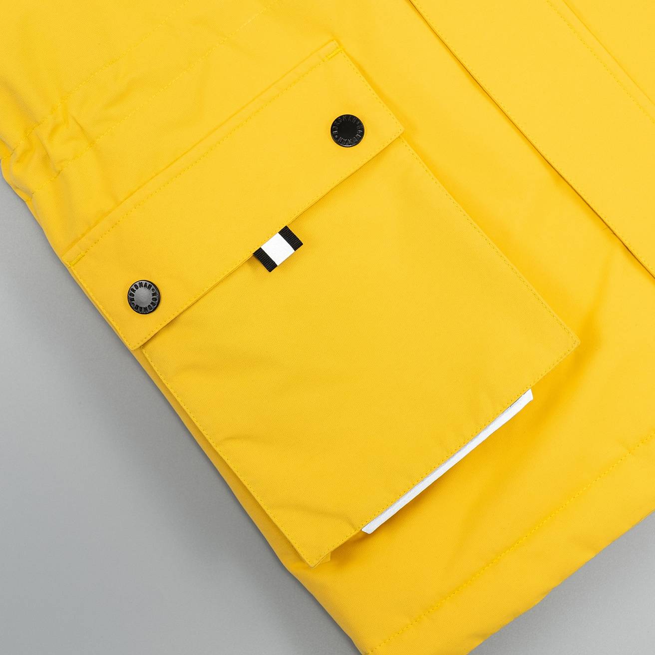 Nordman Wear куртка-парка утеплённая желтая - фото 5