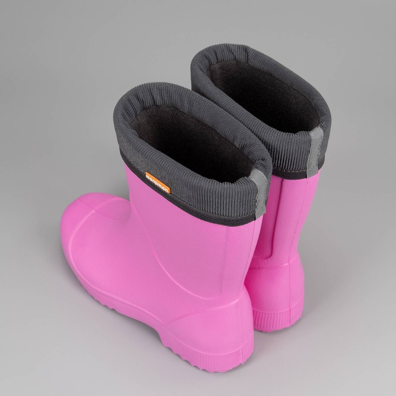 Сапоги детские Nordman Jet со съемным флисовым утеплителем розовые - фото 7