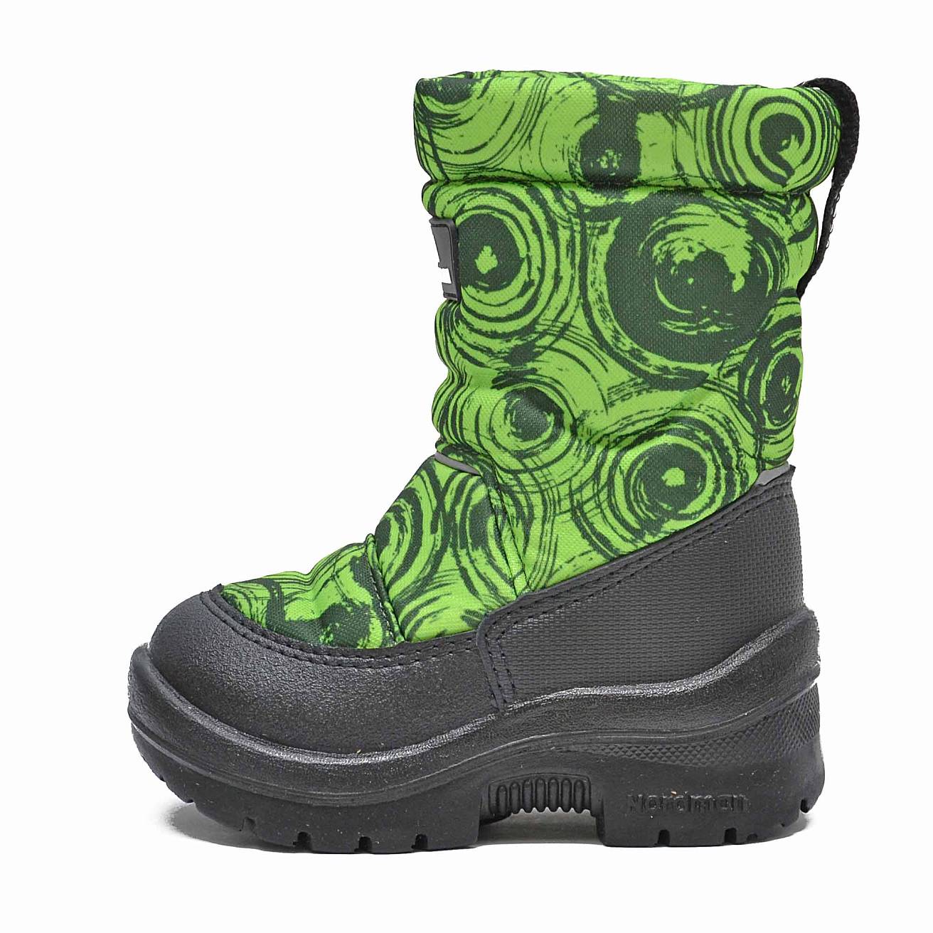 Зимние детские сапоги Nordman Lumi KRUGI LIME №7 - фото 4