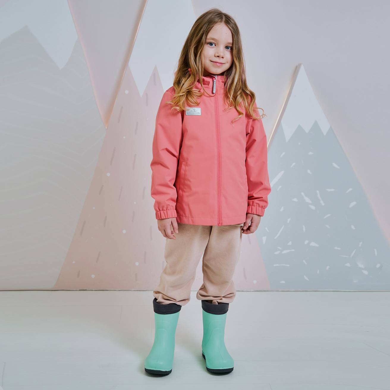 Nordman Wear куртка-ветровка без утеплителя розовая - фото 2