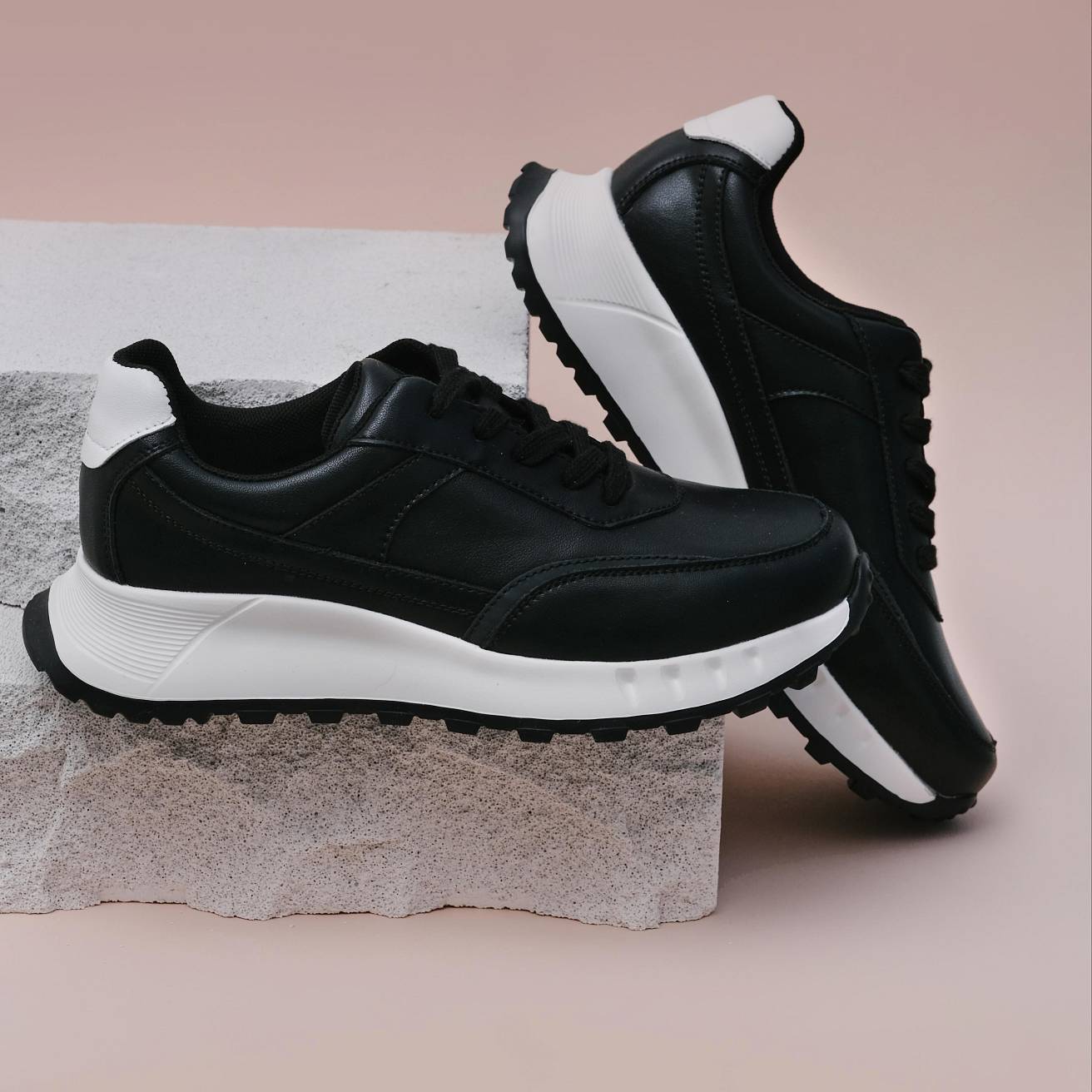 Кроссовки Nordman женские черные - фото 4