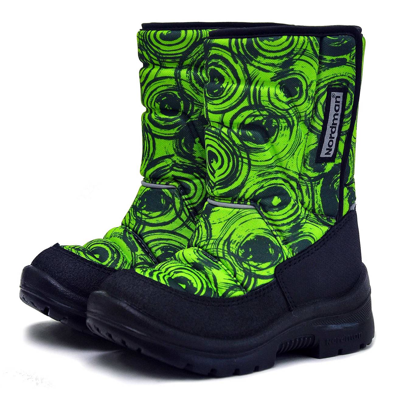 Зимние детские сапоги Nordman Lumi  на липучке KRUGI LIME №7 - фото 2