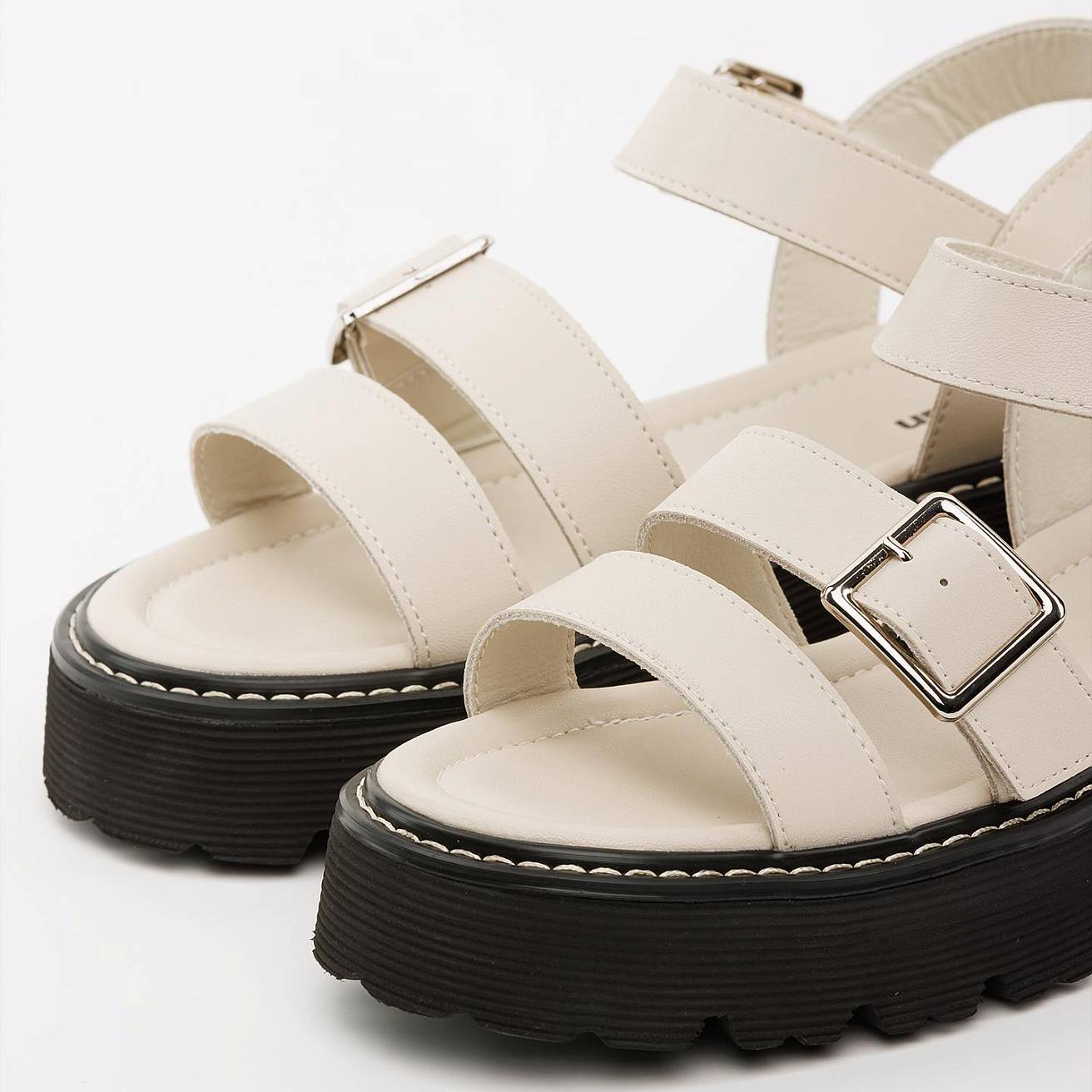 Женские сандалии Nordman бежевые - фото 3