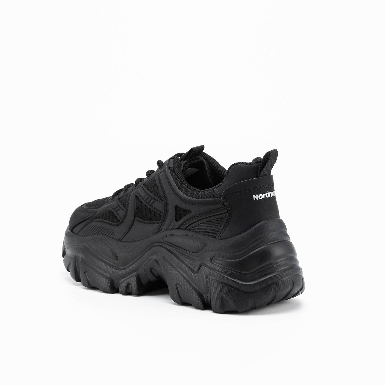 Кроссовки женские на высокой подошве  Nordman цвет черный - фото 6