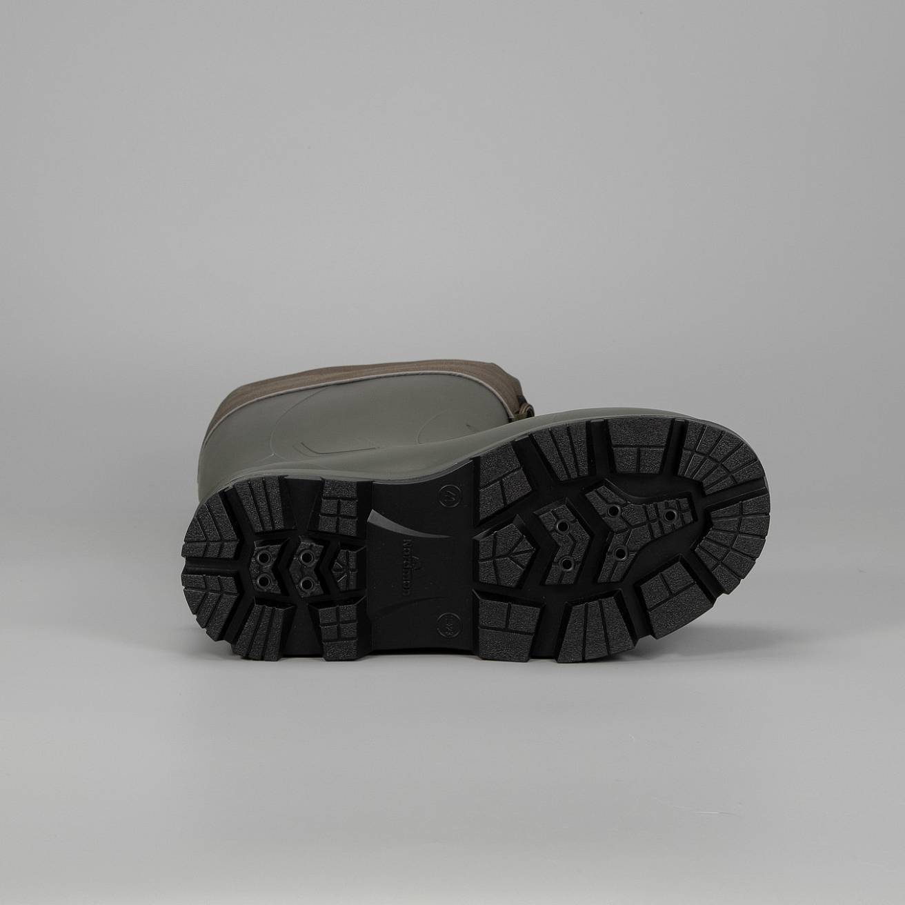 Сапоги Nordman Quaddro с защищенной подошвой ТЭП и меховым вкладышем до -50С оливковые с черным - фото 6