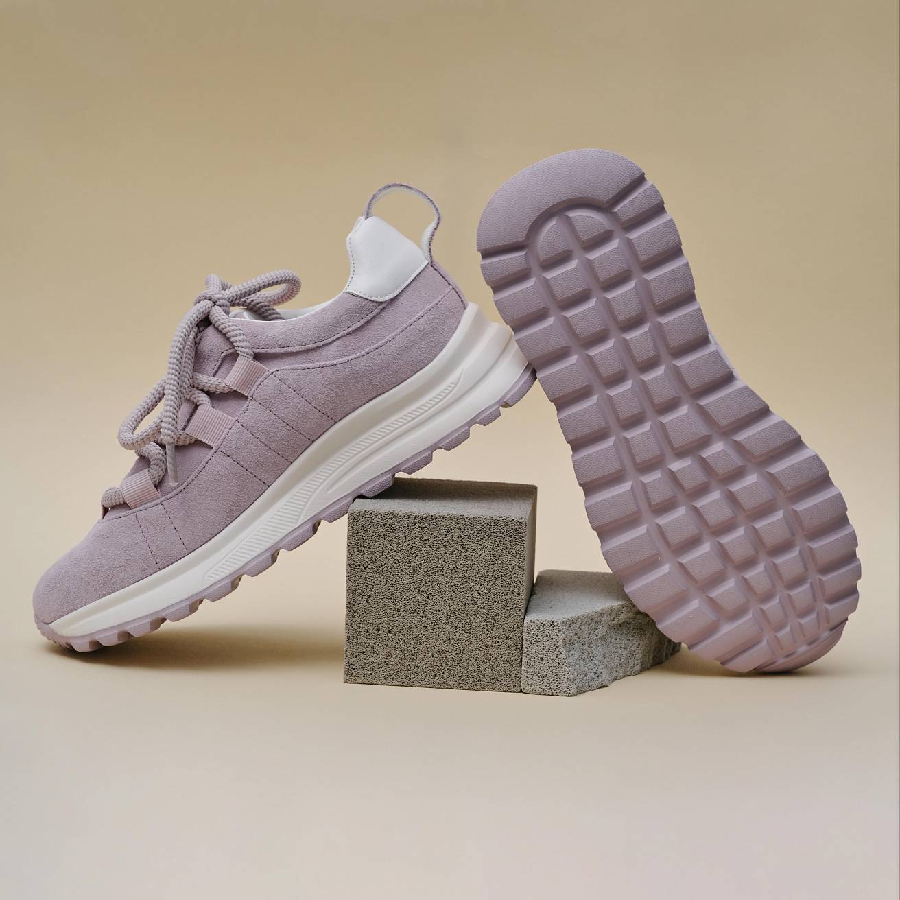 Кроссовки Nordman женские сиреневые - фото 4