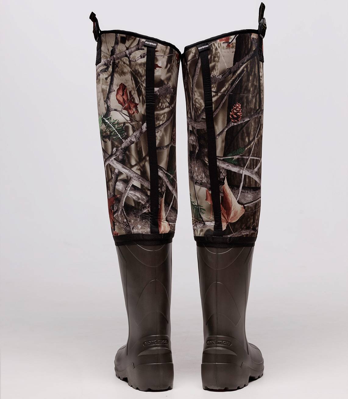 Сапоги забродные Nordman Neo Plus из неопрена на ТЭП подошве осенний лист - фото 2