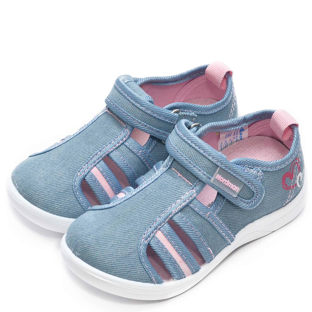 Тапочки детские Nordman Stars голубой - фото 6