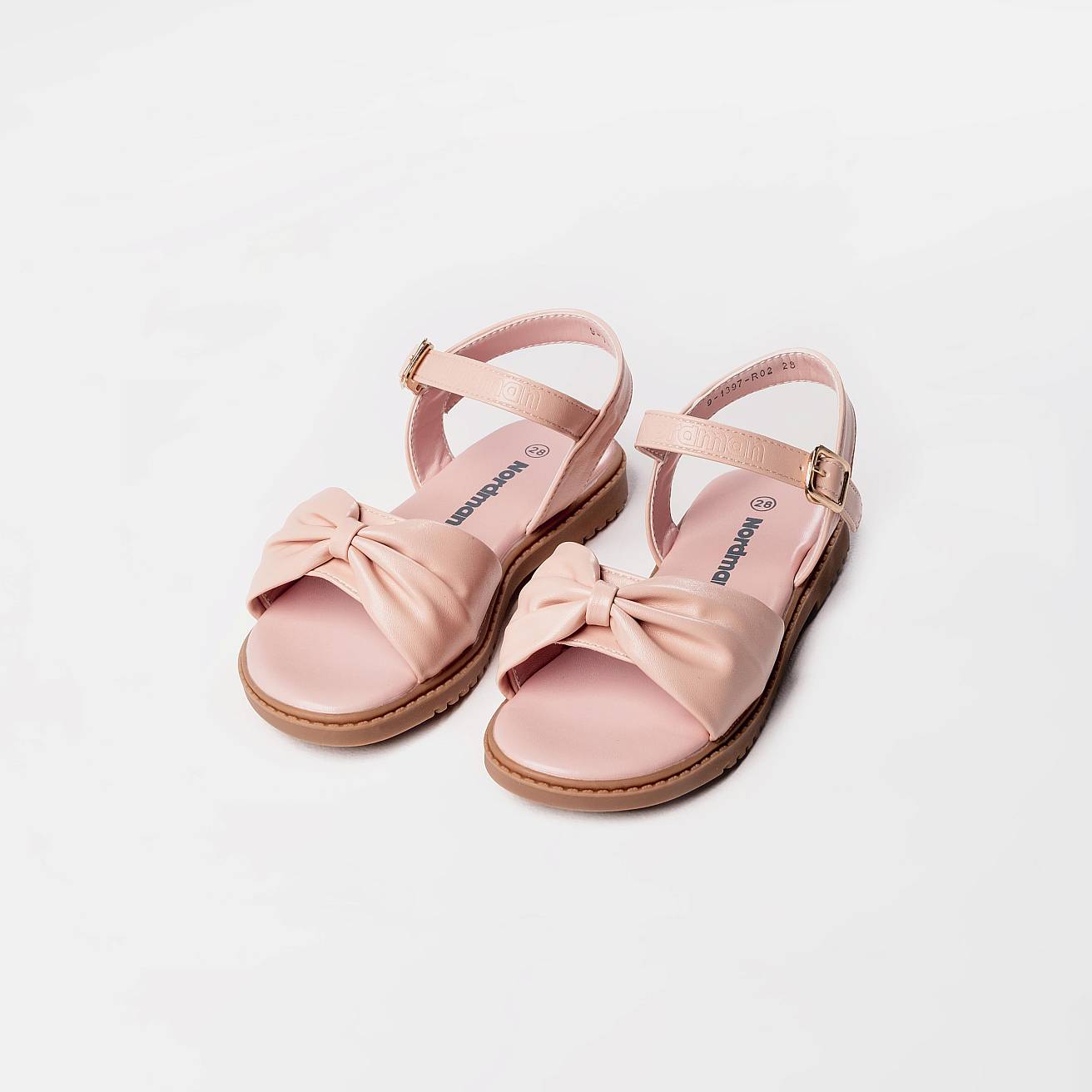 Босоножки детские летние розовые - фото 4