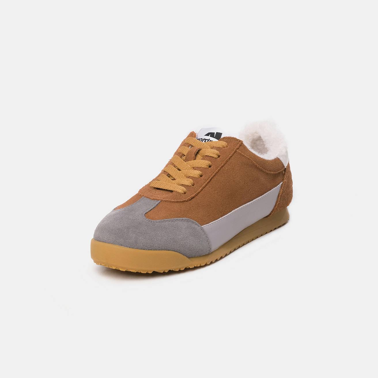 Кроссовки Nordman женские цвет коричневый - фото 5